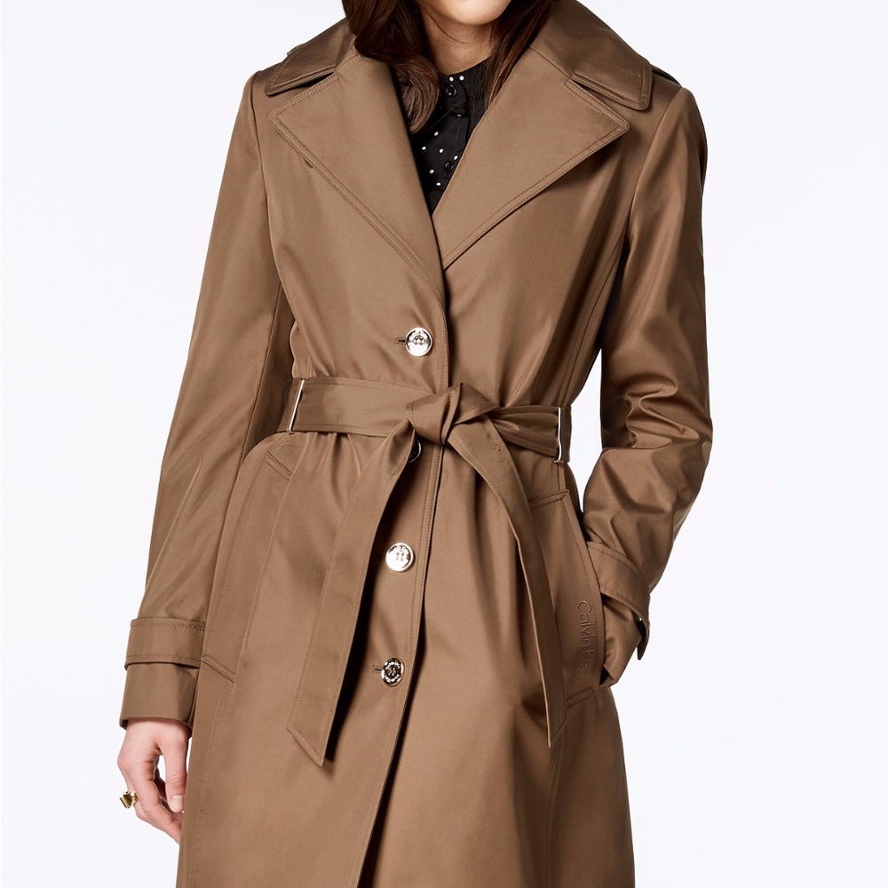 Calvin Klein Trench Coat XS NWT